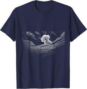 Un Petit Agneau dans Le Silence d'un Tueur Joli Chien de série T-Shirt - T-Shirt | Navy