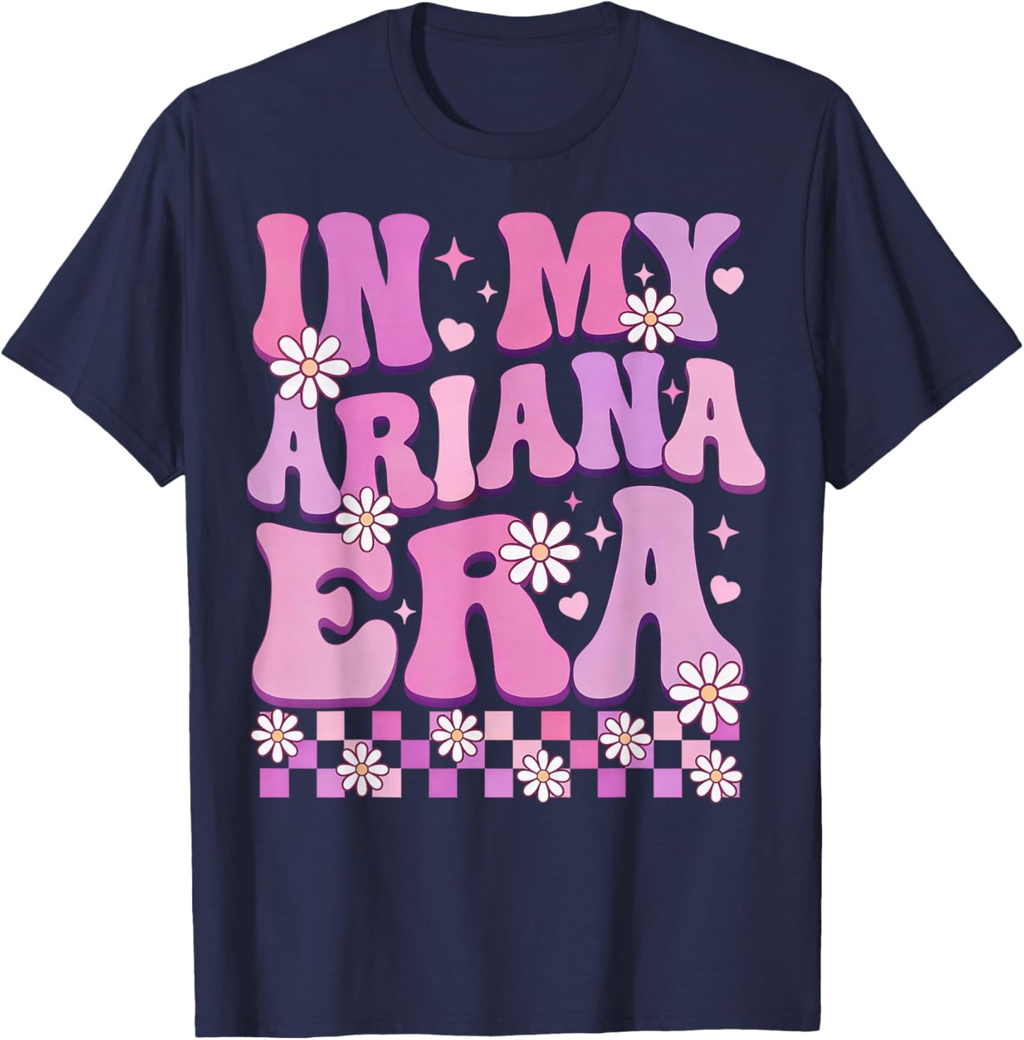 in My Ariana Era Cute Retro Gift Women Kids T-Shirt - T-Shirt | Navy