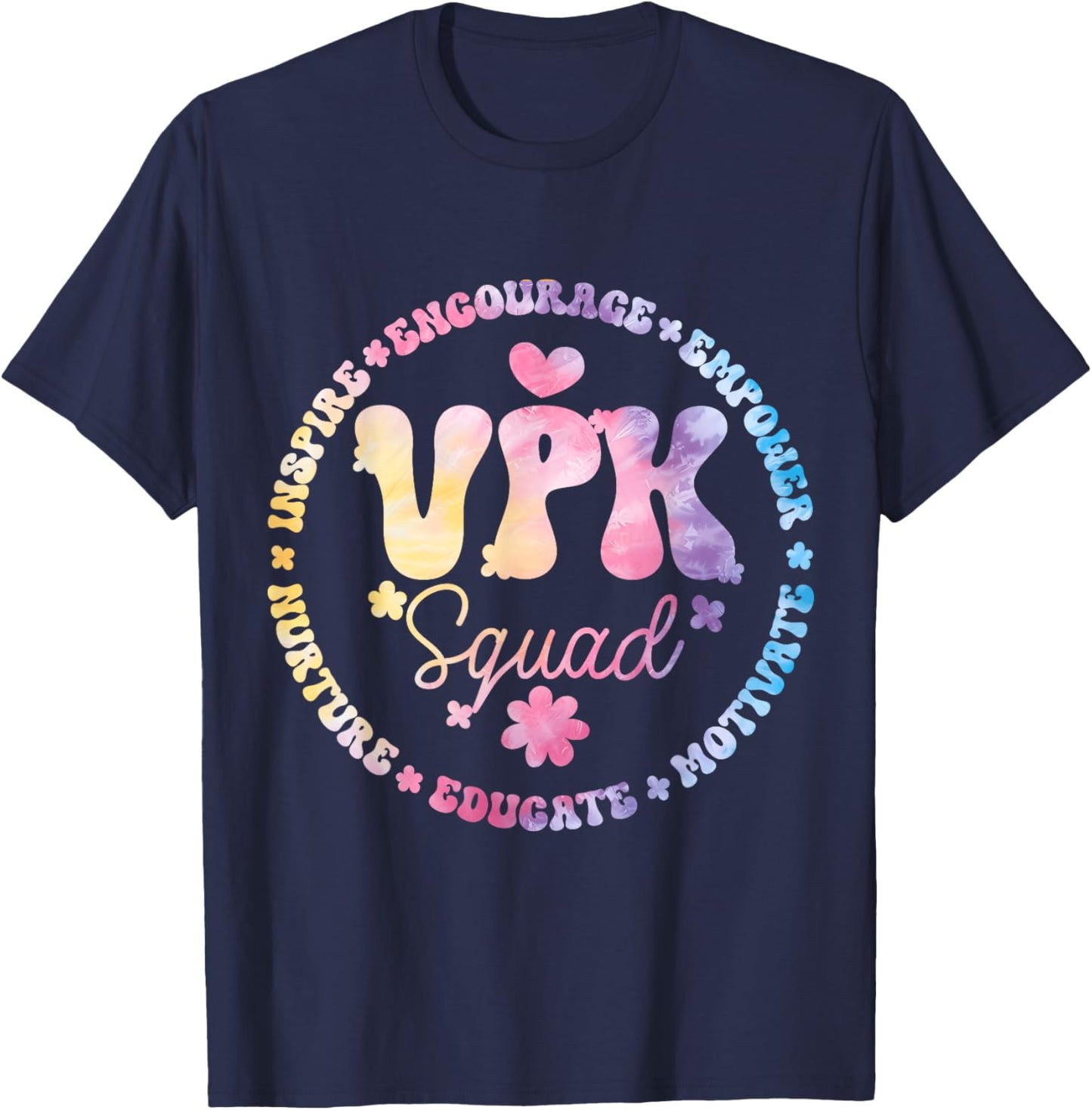 VPK Squad First Day Of VPK Back To School T-Shirt - T-Shirt | Navy