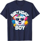 Kids Birthday Boy Polar Bear Kids T-Shirt - T-Shirt | Navy