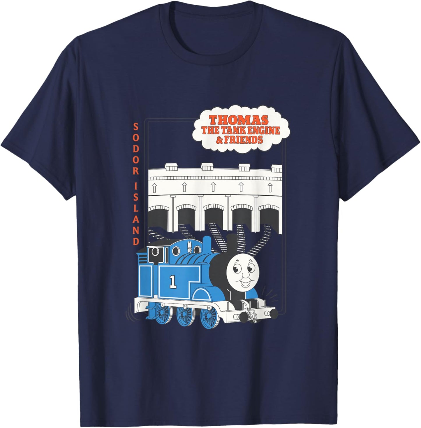 Thomas & Friends Sodor Island T-Shirt - T-Shirt | Navy