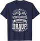 Vater Opa Schwiegervater T-Shirt - T-Shirt | Navy