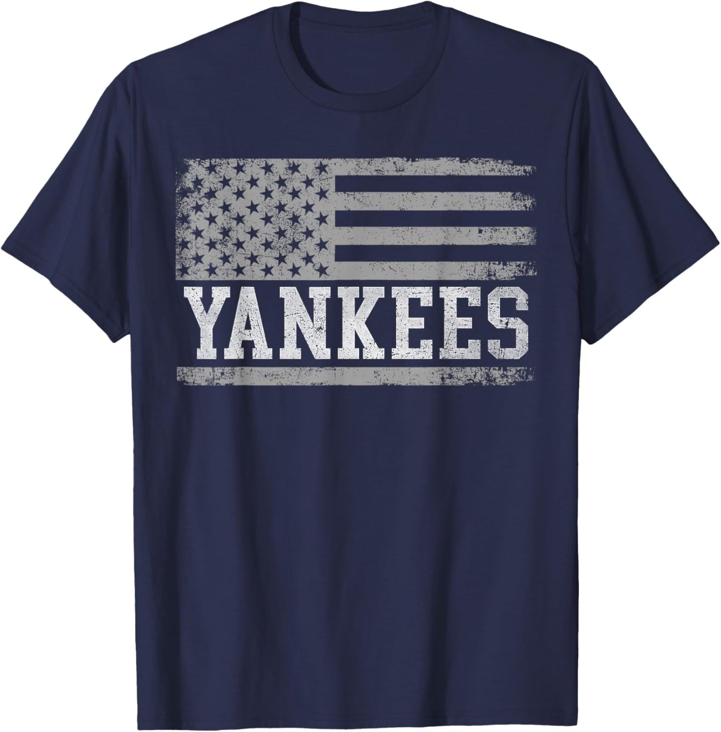 Yankees US Flag T-Shirt - T-Shirt | Navy