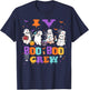 IV Nurse Boo Boo Crew Nurse Halloween Squad Nursing T-Shirt - T-Shirt | Navy