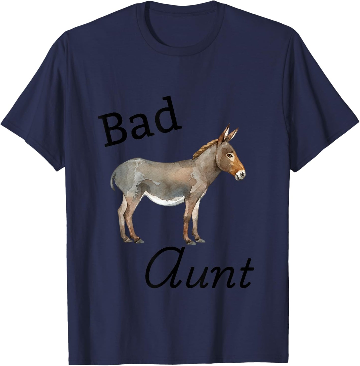 Bad Aunt T-Shirt - T-Shirt | Navy