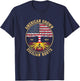 USA American Grown Sicilian Roots USA T-Shirt - T-Shirt | Navy