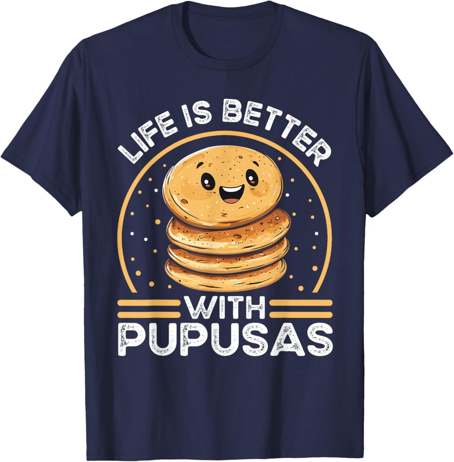 Pupusa T-Shirt - T-Shirt | Navy