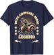 Wife, Cowgirl, Mom, Legend T-Shirt - T-Shirt | Navy