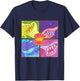 Street Sharks - Grid T-Shirt - T-Shirt | Navy