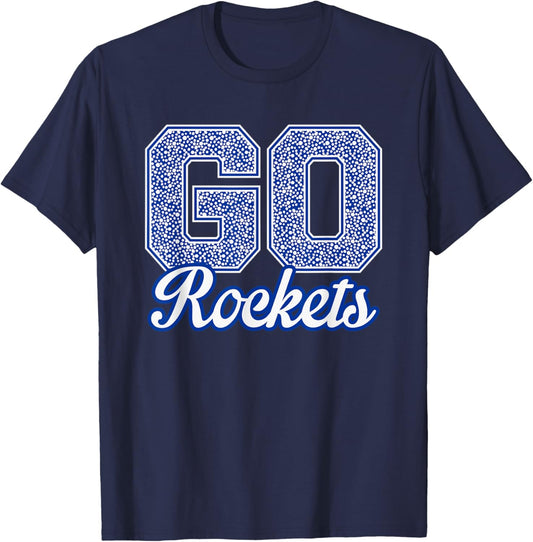 Robinson Rockets GO! School Pride T-Shirt - T-Shirt | Navy