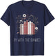 I'm With The Banned Anti Censorship Vintage Graphic T-Shirt - T-Shirt | Navy
