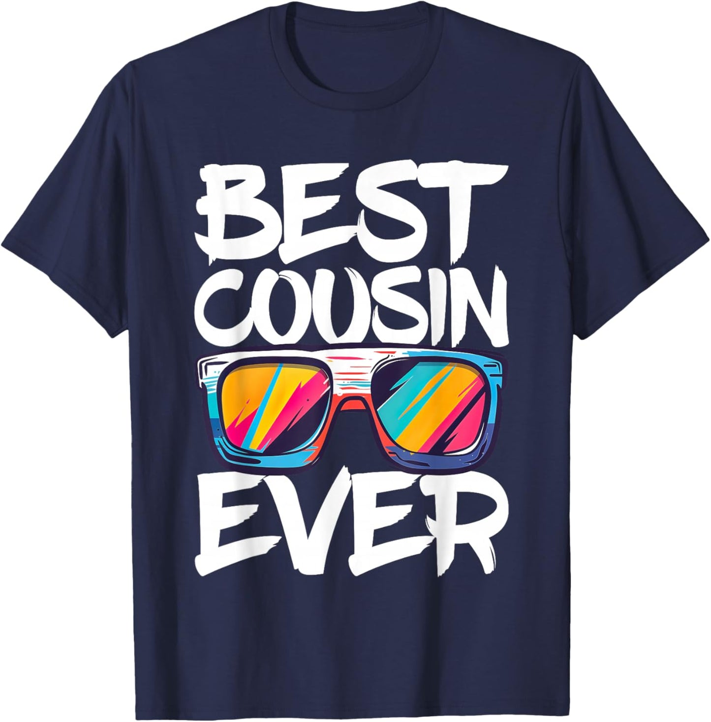 Best Cousin Ever Shirt Kids Boy Girl Cousin Crew Matching T-Shirt - T-Shirt | Navy