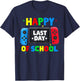 Happy Last Day of School Funny Game Controller Gamer Boys T-Shirt - T-Shirt | Navy