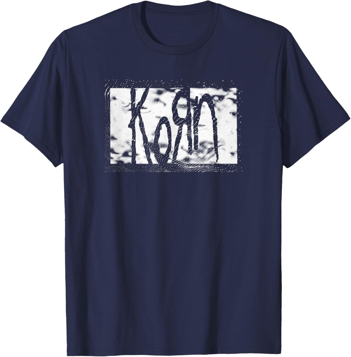 Korn Gritty Logo T-Shirt - T-Shirt | Navy