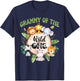 Grammy Of The Wild One 1st Birthday Safari Family Matching T-Shirt - T-Shirt | Navy