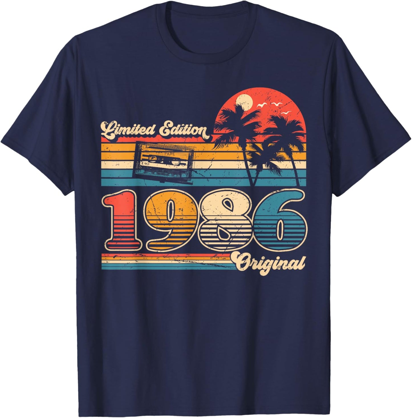 Original 1986 Vintage Birthday ancie Women T-Shirt - T-Shirt | Navy