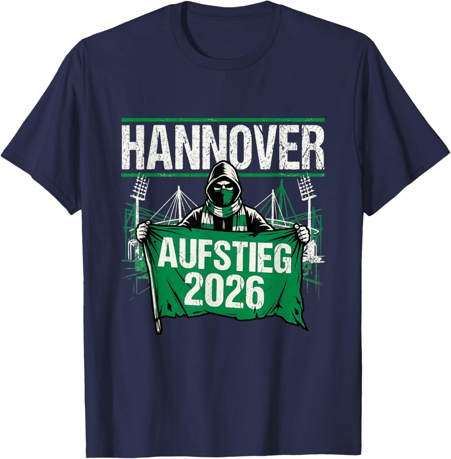 Hannover Aufstieg 2026, Aufsteiger Fußball T-Shirt - T-Shirt | Navy