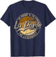 La Porte TX | Texas | Vintage Distressed T-Shirt - T-Shirt | Navy
