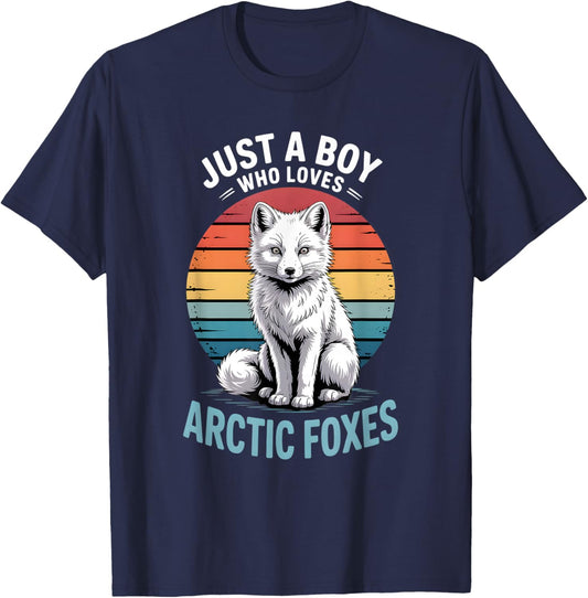 Boys Arctic Fox T-Shirt - T-Shirt | Navy