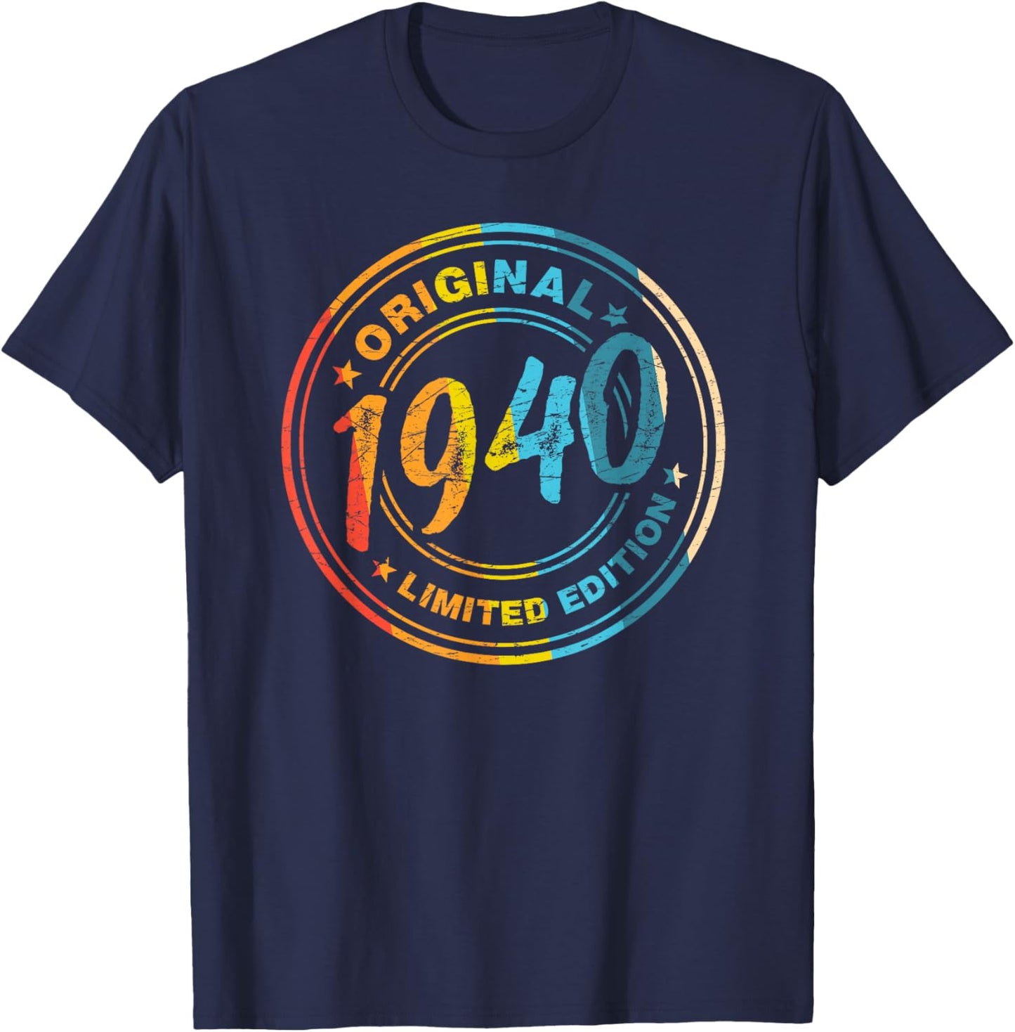 Original 1940 Vintage Birthday 86 Years Women T-Shirt - T-Shirt | Navy