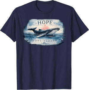 Timmy (Hope) der Buckelwal - Team Timmy T-Shirt - T-Shirt | Navy
