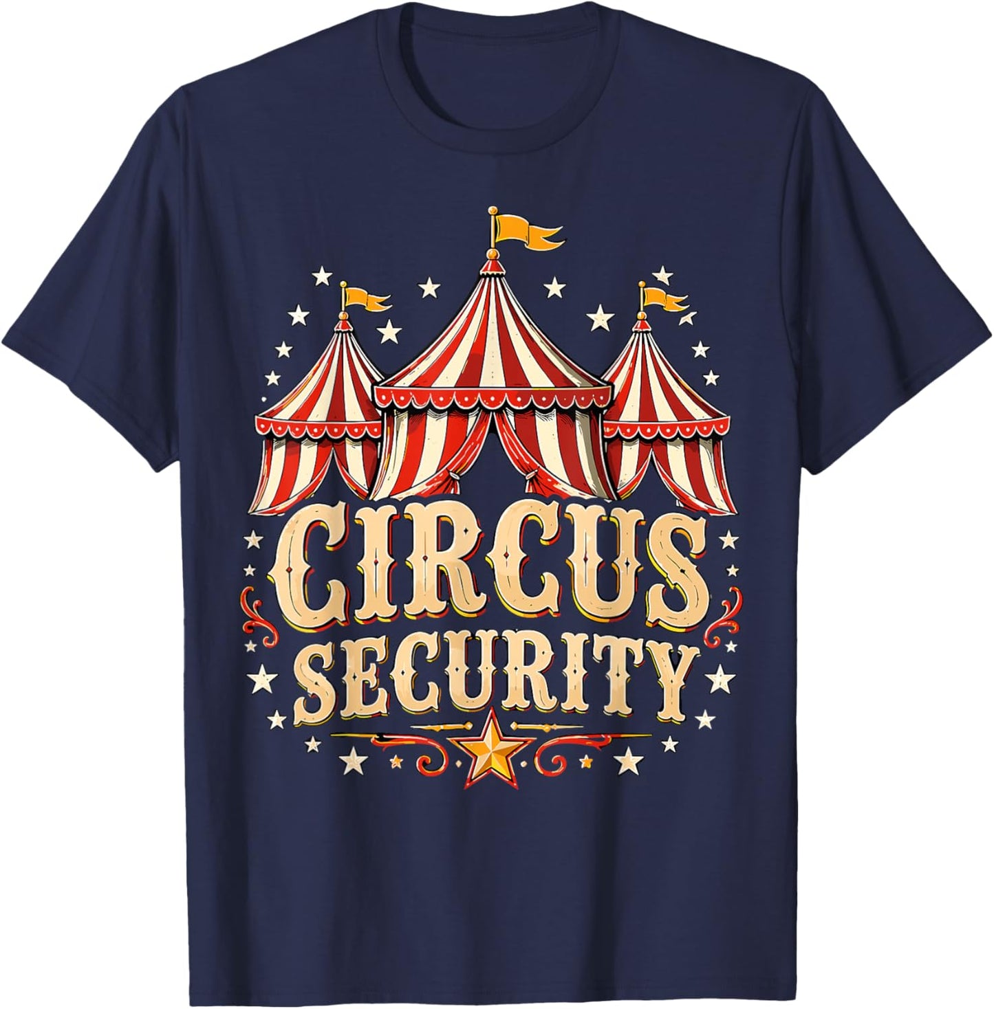Circus Security Circus Staff T-Shirt - T-Shirt | Navy