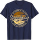 Speedway IN | Indiana | Vintage Distressed T-Shirt - T-Shirt | Navy