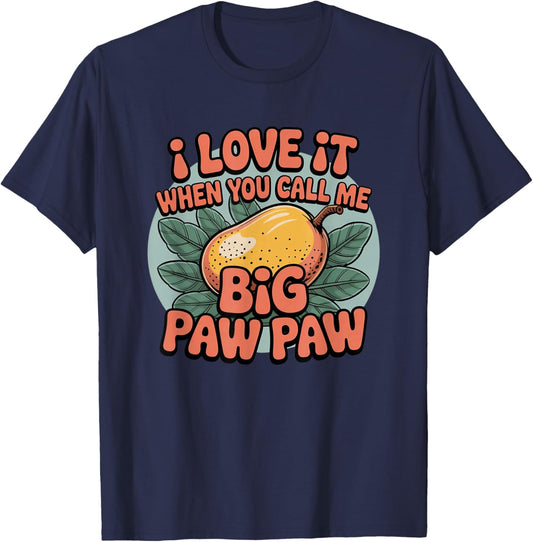 Funny Paw Paw Fruit Tree Nature T-Shirt - T-Shirt | Navy