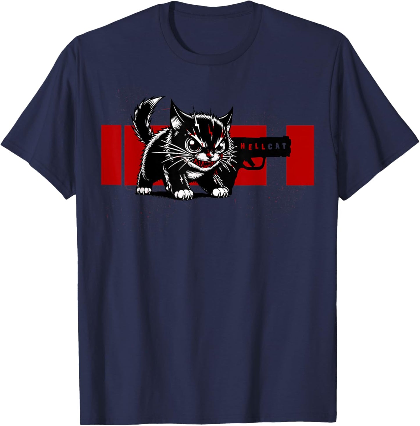 Hellcat Men Women T-Shirt - T-Shirt | Navy
