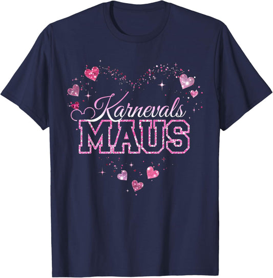 Carnival Mouse Cute Fancy Dress Motif and Children T-Shirt - T-Shirt | Navy