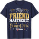 Masters Graduation My Friend Mastered It Class of 2026 T-Shirt - T-Shirt | Navy