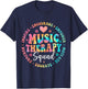 Music Therapy Squad Inspire Empower Educate Therapists T-Shirt - T-Shirt | Navy