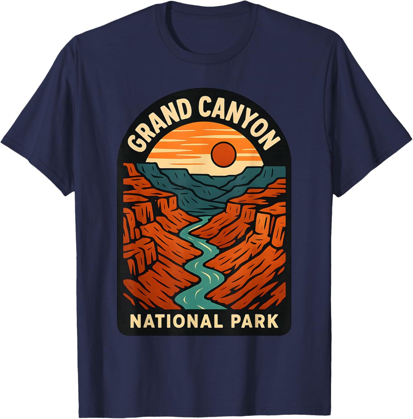 Grand Canyon National Park T-Shirt - T-Shirt | Navy