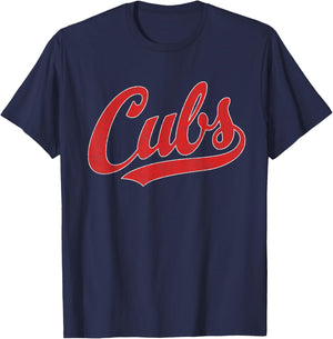 Vintage Cubs Name Gifts Women Boys Girls Kids T-Shirt - T-Shirt | Navy