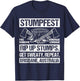 STUMPFEST FREE MANICURE HOMEMADE LEMONADE. Fun Party T-Shirt - T-Shirt | Navy
