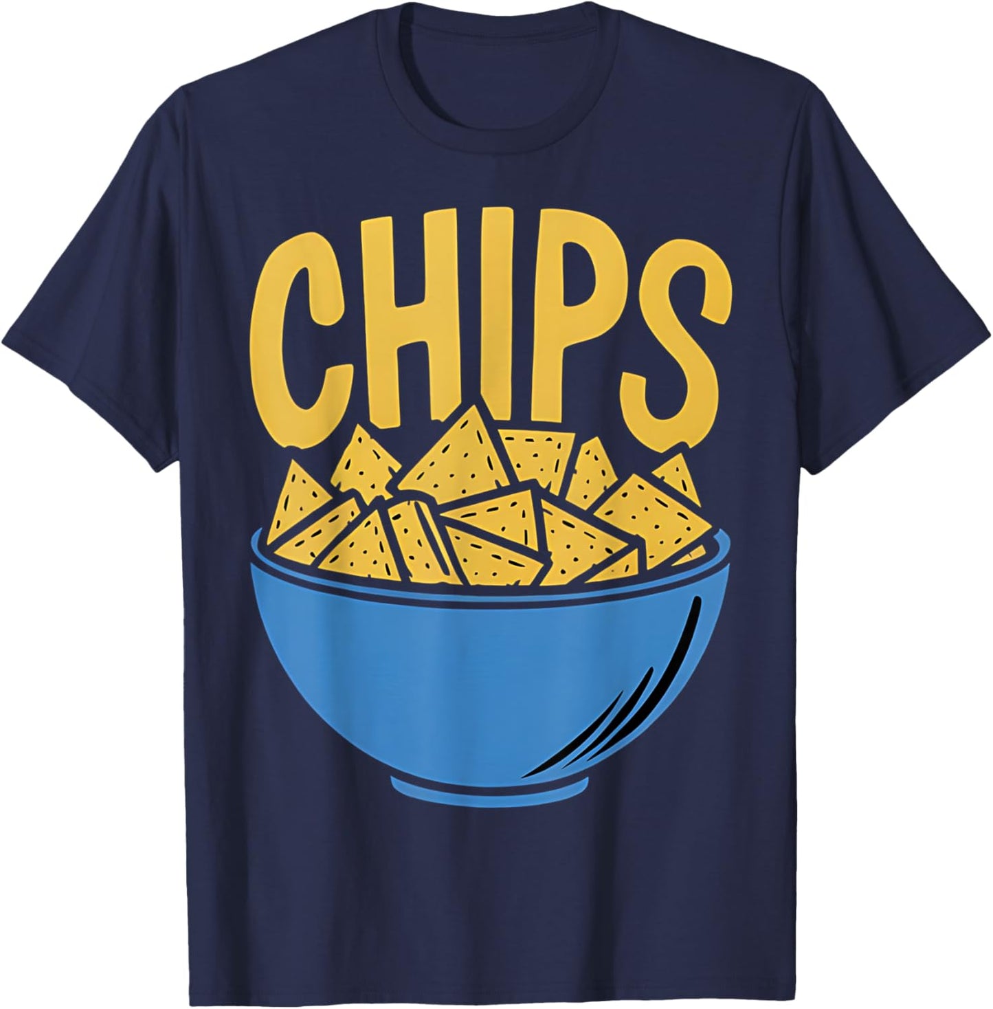 Chips and Salsa Matching Couple Cute Cinco De Mayo T-Shirt - T-Shirt | Navy