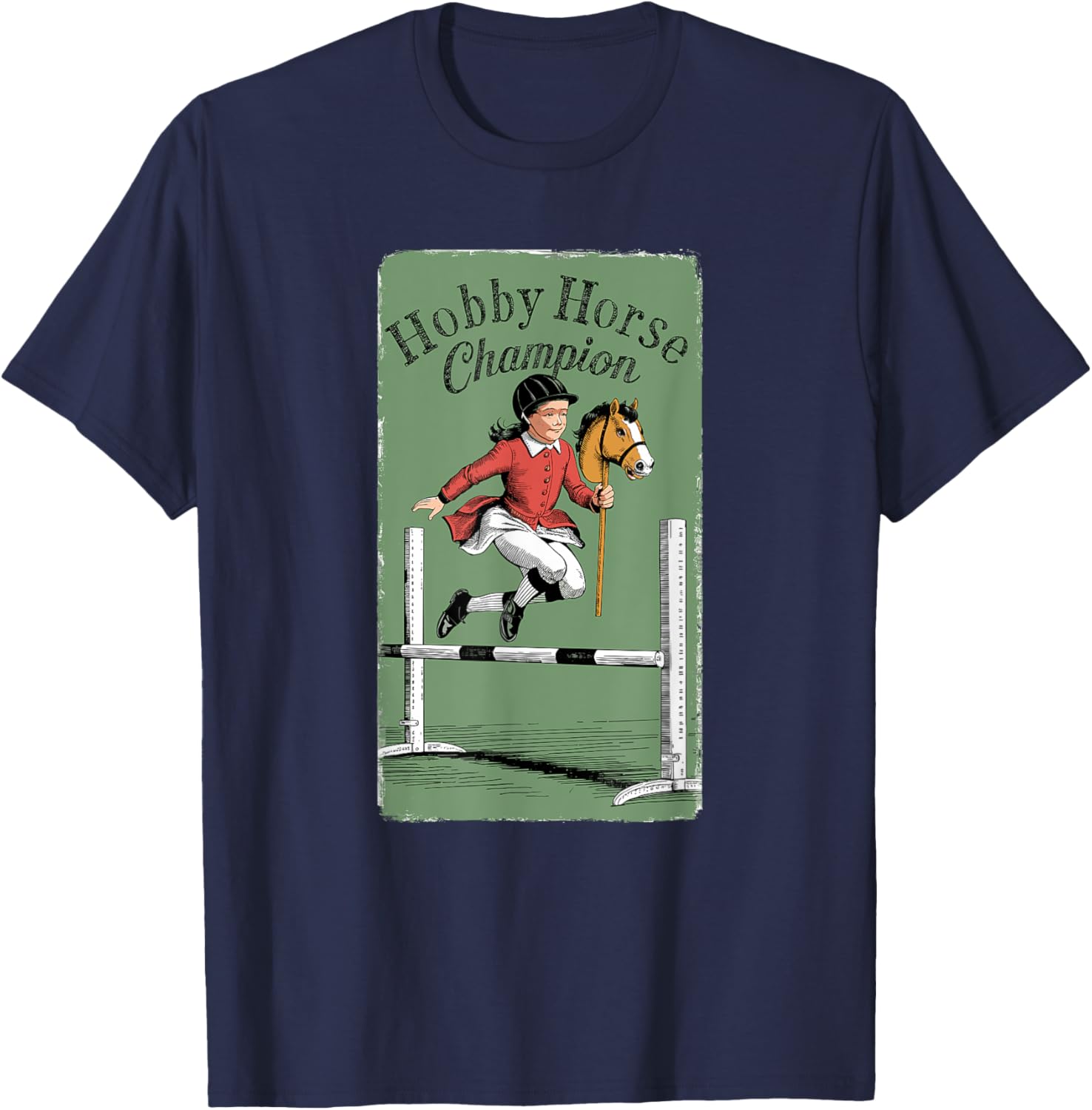 Hobby Horse Champion T-Shirt - T-Shirt | Navy