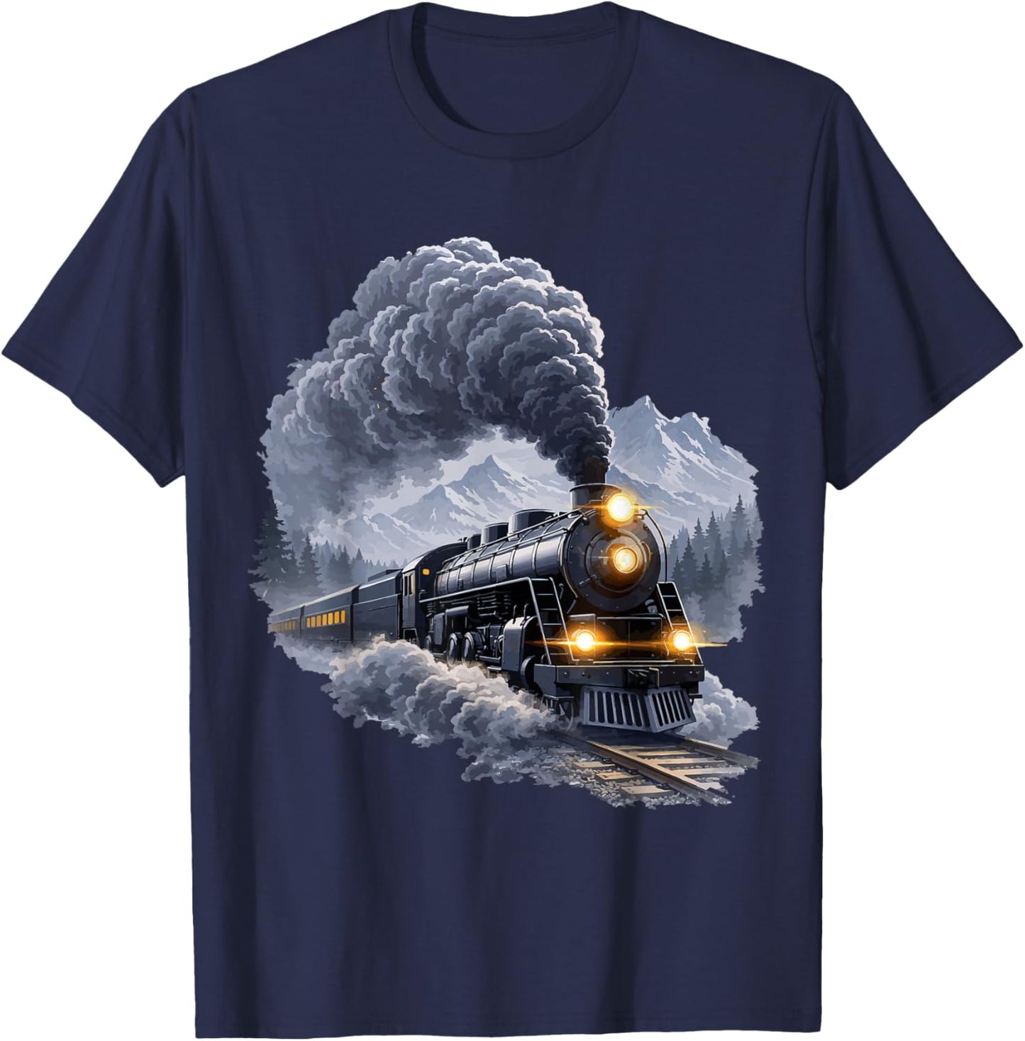 Train de Locomotive T-Shirt - T-Shirt | Navy
