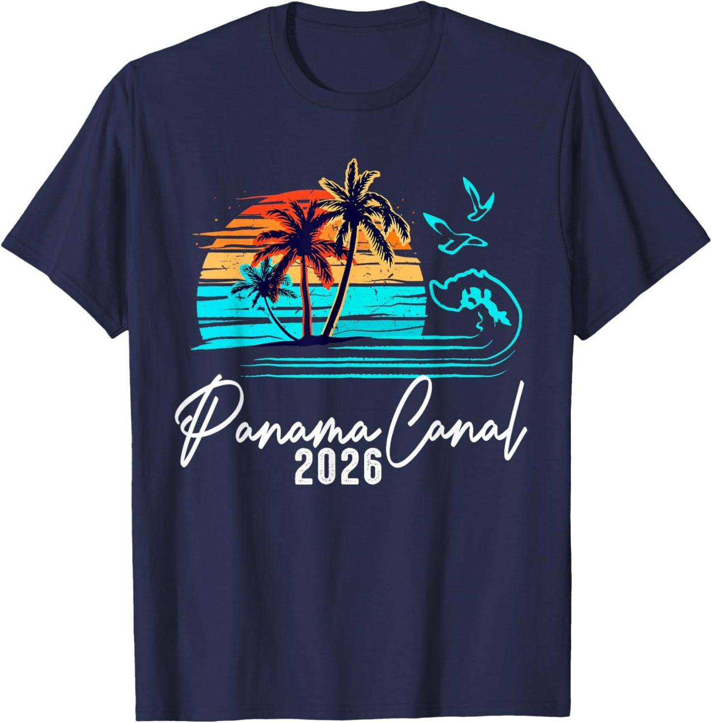 Vacation Beach Matching Family Group T-Shirt - T-Shirt | Navy