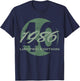 40th Birthday Man Woman 40 Years 1986 Funny Gift T-Shirt - T-Shirt | Navy