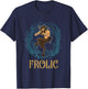 Satyr mythical Greek Greece mythological ancient Pan T-Shirt - T-Shirt | Navy