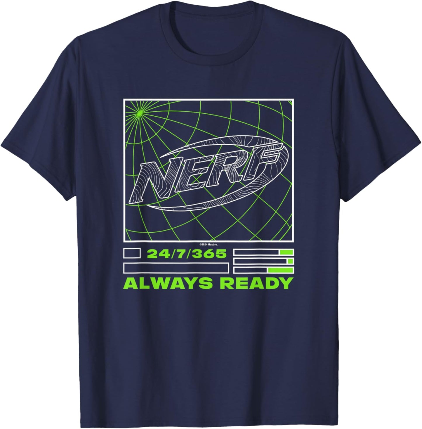 Nerf Always Ready T-Shirt - T-Shirt | Navy