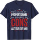Sarcastic Humor,Funny Message in Ironic Tone T-Shirt - T-Shirt | Navy
