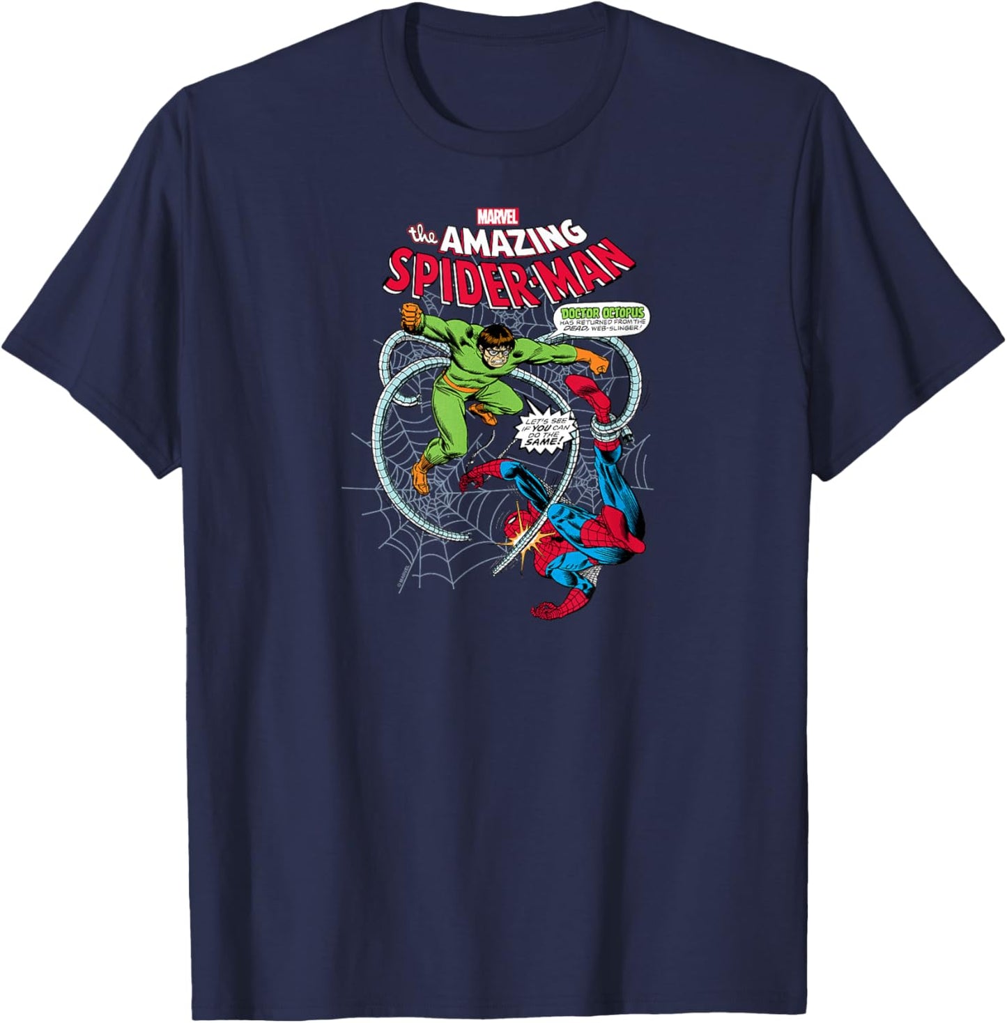 Spider-Man - Spidey vs. Doc Ock T-Shirt - T-Shirt | Navy