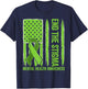 End the Stigma US Flag Mental Health Awareness Men Women Kid T-Shirt - T-Shirt | Navy