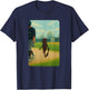 Tung Tung Tung Sahur Baseball Meme T-Shirt - T-Shirt | Navy