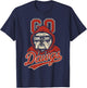 Bulldogs Graphic Go Dawg Men Women Kid Boy Girl T-Shirt - T-Shirt | Navy