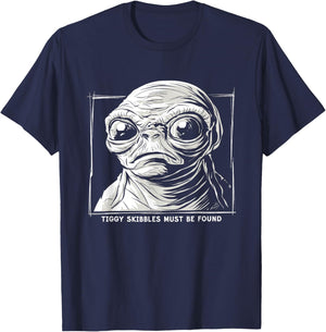Tiggy Skibbles Must Be Found T-Shirt - T-Shirt | Navy