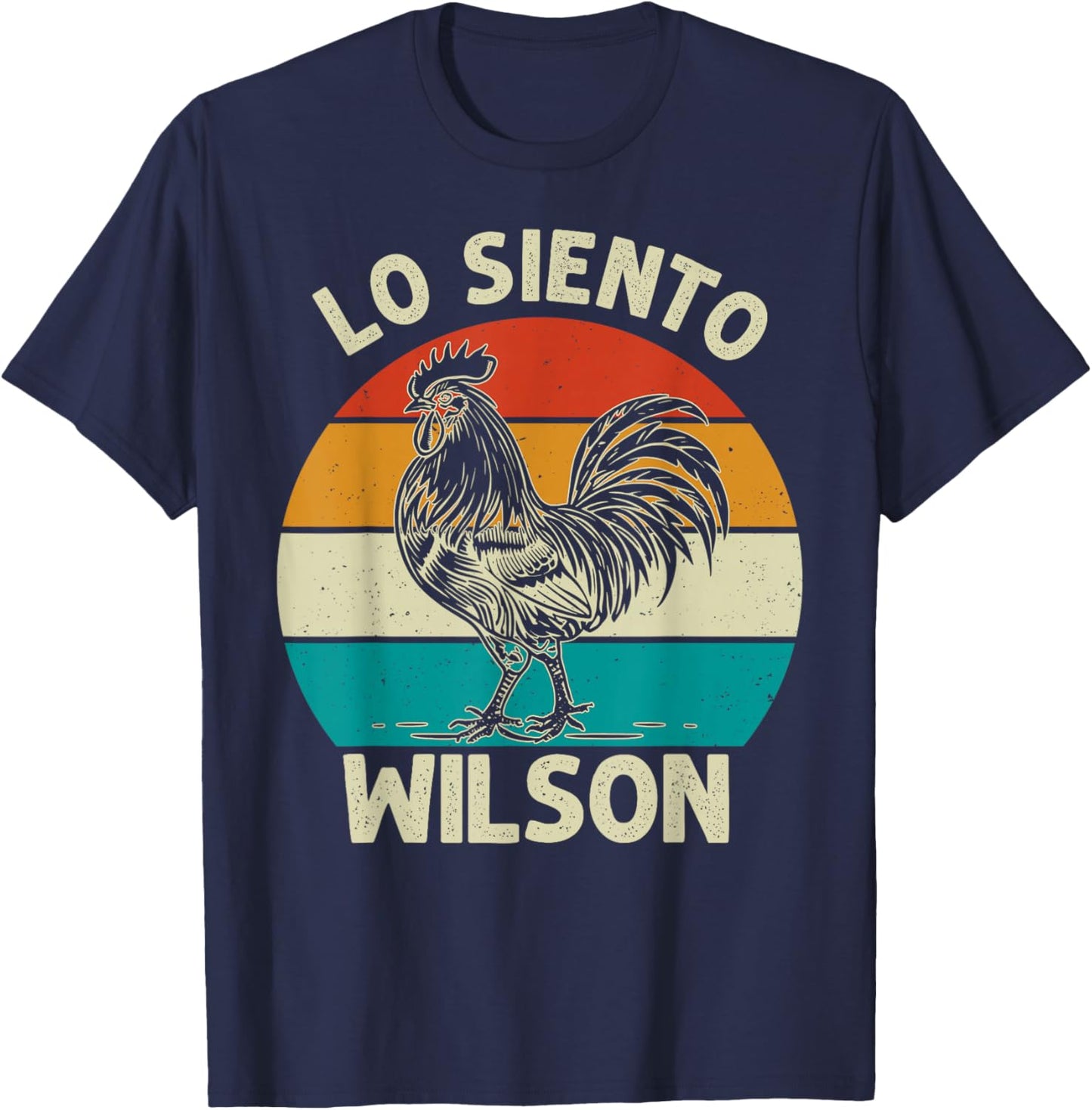 Wilson Lo Siento Lustiges Meme T-Shirt - T-Shirt | Navy