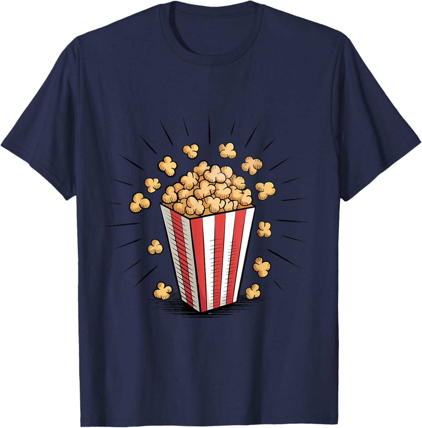 Popcorn T-Shirt - T-Shirt | Navy
